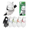 Gants gants de golf femme dame pu joint de mouton main gauche main droite respirante confortable une paire pack