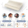 Kudde Thailand Pure Natural Latex Pillow Cervical Pillow Protect Memory Foam Pillow for Sleeping Orthopedic Pillow Slow Rebound60x40