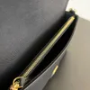 12A Upgrade Mirror Quality Designer Small Wallet On Chain Genuine Leather Flap Purse Clutch Handbags Evening Bag Luxurys Womens Card Holder Wallet With Box