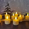 Velas LED Recarregam o Timer de Timer Remoto Flames Remoto para o dia dos namorados Candle Home Decoration Christmas 240417