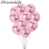 Dekoracja imprezowa 10pcs 10 cala Miss to Mrs Latex Balloons Wedding zaręczyny Bridal Shower Bachelorette Materiały