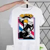 T-shirts masculins Bleach anime kurosaki ichigo japonais t-shirt hommes rétro tops lavés ts tshirt harajuku strtwear hip hop mâle t-shirts t240425