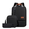 Backpack Casual Business for Men Light da 16 pollici per laptop 2024 Waterproof Oxford Cloth Lady Antift Travel Grey