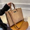 Bolsa de ombro de veludo de alta capacidade de alta capacidade para mulheres compras vintage compras casuais grandes bolsas