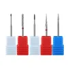 Bits 20 Types Tungsten Blue Rainbow Carbide Nail Drill Bit Electric Nail Mills Cutter For Manicure Machine Nail Files Accessories