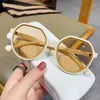 Óculos de sol 2024 Novos óculos de sol femininos pequenos molduras Instagram