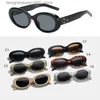 Lunettes de soleil 2023 Version coréenne de Cats Eye Retro Retro Sunglasses Womens Perception Fashion Site Web Red Pure Vegan UV Résistant aux UV et hommes haut de gamme Q240425
