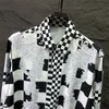 2mens Designer-Shirts Casablanc Hawaii Hemdhemden Hemd Druckmuster Camicia Unisex Button Up Hemdm-3xlqw10