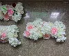 Decorative Flowers SPR 10pcs/lot Mix Color Wedding Small Road Lead Flower Wall Stage Backdrop Wholesale Artificial