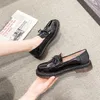 Casual Shoes 2024 Fashion Loafers Women's Large Size Flat Tassel Single Autumn Japanese Jk Small Leather Ladies