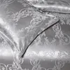 Ensemble de literie de luxe Claroom Jacquard Couvrette Cover Lit Cou Quilt King Queen High Quality Counter 240425