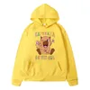 Xuib Men's Hoodies Sweatshirts Children Autumn Fleece Sweatshirt Capybara Kawaii Anime Hoodie Boy Y2K Sudadera Castiral Pullover Jacket Kids Kids Girl 240424