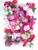 Decorative Flowers SPR 10pcs/lot 3D Artificial Rose Peony &hydrangea Flower Wall Wedding Backdrop Arrangements