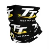 Fashion Face Masks Neck Gaiter Isle of Man TT Races Racing Motorbike Bandana Couvre couvre-cou vintage Masque Scarpe Chaussure chaude Running Adult Breathable Y240425