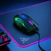 Razer Naga左利き版左利きのユーザー向け人間工学に基づいたMMOゲーミングマウスRGBマクロメカニカルサイドキーマウス2103153203