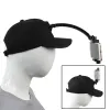 Gimbal Sun Hat Long Neck Phone Holder Fixing Stand Universal First Person Perspective Shooting Equipment Fixed Seat Head Mount