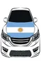 Argentine National Flag Car Hood Cover 33x5ft 100 PolyesterEngine Les tissus élastiques peuvent être lavés Bonnet Banner5106574