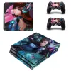 Stickers DVA PS4 Pro Skin Stickers Decal for Sony PlayStation 4 Console and Controllers PS4 Pro Skin Sticker Vinyl