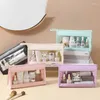 Sacs de cosmétiques Sac en pvc transparent Femmes Zipper Clear Makeup Beauty Case Travel Make Up Organizer Storage Bath Toitry Wash