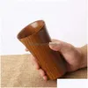 Klassieke Chinese schotels Handmade Cups Wood Cup Coffee Creative Gift Ecofvriendelijk 220 ml Kantoor Huis Gezond drinken Groothandel LX093 Dherj