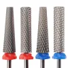 Bits 23mm Long Tapered Carbide Nail Drill Bits Nail Polishing Head Special Polishing Head For Electric Nail Drill Machine Manicure