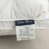 Travesseiro Peter Khanun ganso de luxo de penas travesseiros beliscões Pleat Protection Pescoço Rei Pillow Casamento 100% algodão 063,1 PCS