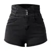 Women's Shorts Fashion Korean Y2k High Waist Skirt Women 2024 Summer Pockets Denim Woman Double Button A Line Pants Female