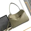 Rodeo grandi borse schiacciate borse borse tote bag spalla donna designer di lusso vera pellicola per la frizione a traversa