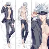 Anime d'oreiller jujutsu kaisen dakimakura itadori yuji ryomen sukuna cosplay casse d'oreiller mâle étreint le corpus coussin coussin