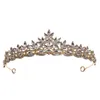 Bijoux de cheveux de mariage 1pc Nouveau alliage de coiffure de mariée simple Feuilles en alliage de la couronne embellie accessoires de cheveux de mariage accessoires de robe D240425