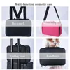 Brand Cosmetic Case Mulher grande Make Up Bag Beauty Makeup Bag Saco de Nylon Nylon Professional Maquiagem Caixa de Armazenamento 240418