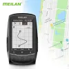 Tillbehör Meilan Finder Bike GPS Cykeldator GPS Navigation BLE4.0 Speedometer Anslut med för Cadence HR Monitor Power Meter