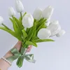 Decoratieve bloemen Simulatie Bloem Koreaanse Wind Tulpen Bouquets Tabel Decoratie Home Pography Props Wedding