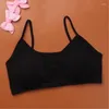 Outfit da yoga adorabili ragazze che stampano il reggiseno del reggiseno semplice vestia