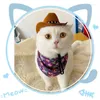 Dog Apparel Pet Cowboy Hat Headwear For Dogs/Cat Festival Gift Cosplay Supplies Props Kitten Sun Cap