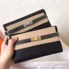 Designer Keilly Bag Walet Womens Long Lething Bag Sole Spalla singola Oblique Straddle Mobile Money Clip Clip Function