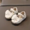 Walkers Soft Sole Girl Leather Shoe 2023 New Baby Shoe Cute Walking Shoe Soft Leather Princess Shoe Mary Jane Shoes Girl Shoe Kid Shoe