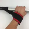 2st Gym Lifting Stems Viktlyftning av handleden Viktbälte kroppsbyggande handskar för kvinnor män fitness crossfit skivstång power sport 240423