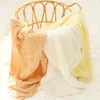 Coperte fasciatura di cotone mussola bambino che riceve una coperta per avvolgimento con svaddle neonato per bambini coperta per trapunta per bambini a 6 strati coperta per bambini