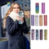 Tumblers 500 ml brilhante diamante em aço inoxidável garrafas térmicas a vácuo Flashs Bling Drink Water Bottle Isoled Cup Travel para presente H240504