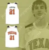 Anpassad Nay Namn Mens Youth/Kids Alex Caruso 21 Texas D1 Ambassadors AAU White Basketball Jersey 1 Top Stitched S-6XL