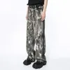 Men's Jeans Men Baggy Camouflage Straight Denim Pants Harajuku Streetwear Hip Hop Korean Fashion Man Trousers