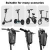 Scooters Electric Scooter Bag Accessories Wild Man Vuxen Vattentät för Xiaomi Scooter Fram Bike Bike Bicycle Parts M365 Regntät