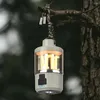 Lanternes portables LED des lumières de camp extérieur 1800mAh Batterie Camping Lantern 4 Dimmable Light Modes Type C Charge USB pour l'urgence de pêche