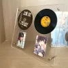 Frames Kpop Photocard Holder Acrylic Photo Frame Idol Picture Frame CD Album Frame Idol Card Display Stand Kpop Home Decoration