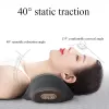 Massager Electric Cervical Massage Pillow Vibration Hot Compress Neck Axel Massager Traction Relax Ryggradsstöd