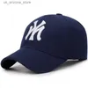 Caps de bola de bola esportes ao ar livre Baseball Hat Spring/Summer Fashion Letter Bordado