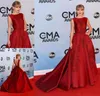 2019 Nuovi abiti da tappeto rosso Celebrity Elie Saab Couture gioiello scollo gioiello in pizzo Appliqued perline abiti da sera su misura Wea5326383 su misura.