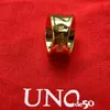 Unode50 European et American Simple Design exquis Exquis Gem Ring Ring Romantic Holiding Holiday Bijoux Sac avec 240424