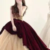 Party Dresses Strapless Temperament Mesh Patchwork Wedding Robe Slim Waist Big Rose Design Elegant Evening Ball Gown Prom Dress